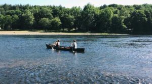 Canoeing on the Delaware River
