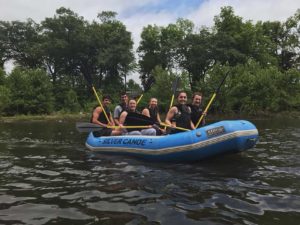 Rafting on the Delaware River