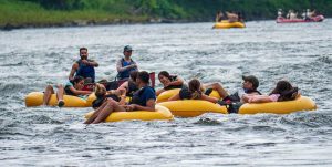 Tubing on the Delaware River